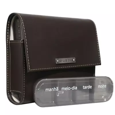 Imagem de PILBOX MAXI - CHOCOLATE- PORTA COMPRIMIDOS
