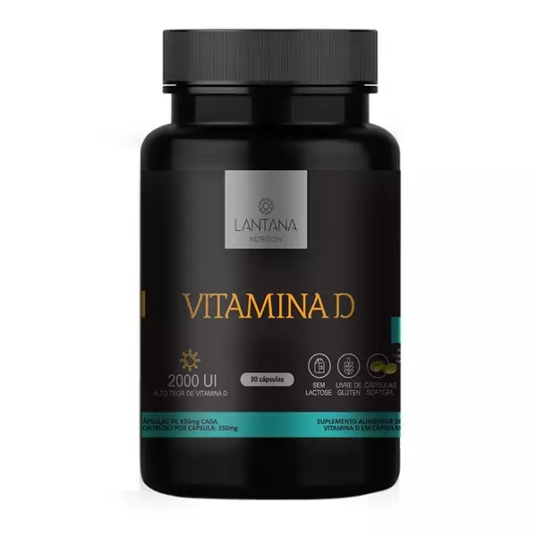 Imagem de VITAMINA D3 2000UI 30 CAPS LANTANA NUTRITON