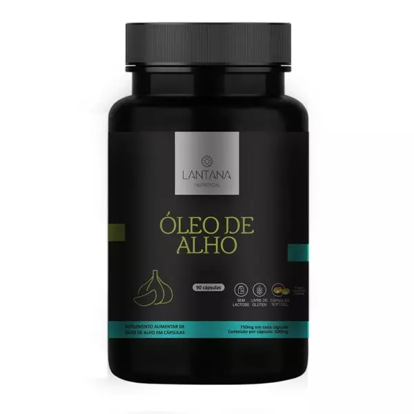 Imagem de OLEO DE ALHO 500MG 90CAPS LANTANA NUTRITON