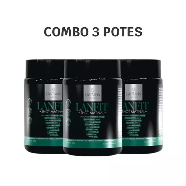 Imagem de LANFIT SHOT MATINAL (03 potes)