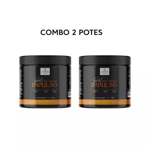 Imagem de Shot Pré Treino Impulso - Combo 2 Potes