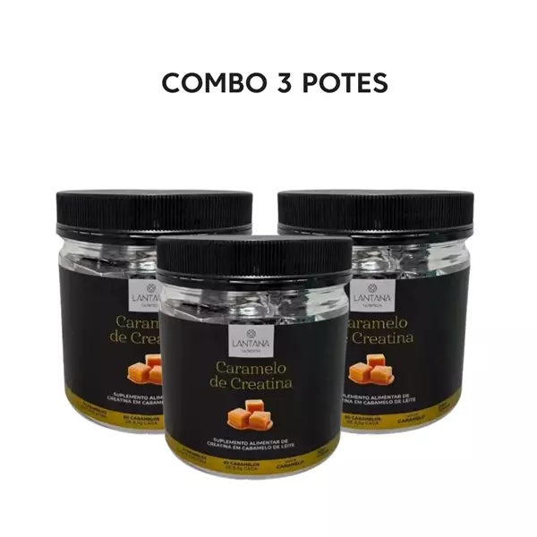 Imagem de Caramelo de Creatina - 3 Potes